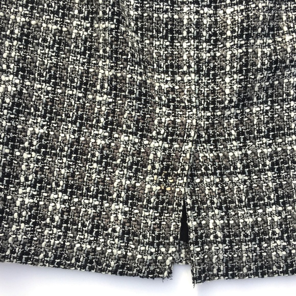 Banana Republic Nubby Wool Tweed Pencil Skirt sz 4 - Picture 9 of 12